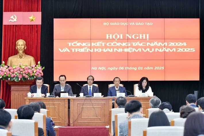 Bộ GDĐT tổng kết công tác năm 2024, triển khai nhiệm vụ năm 2025